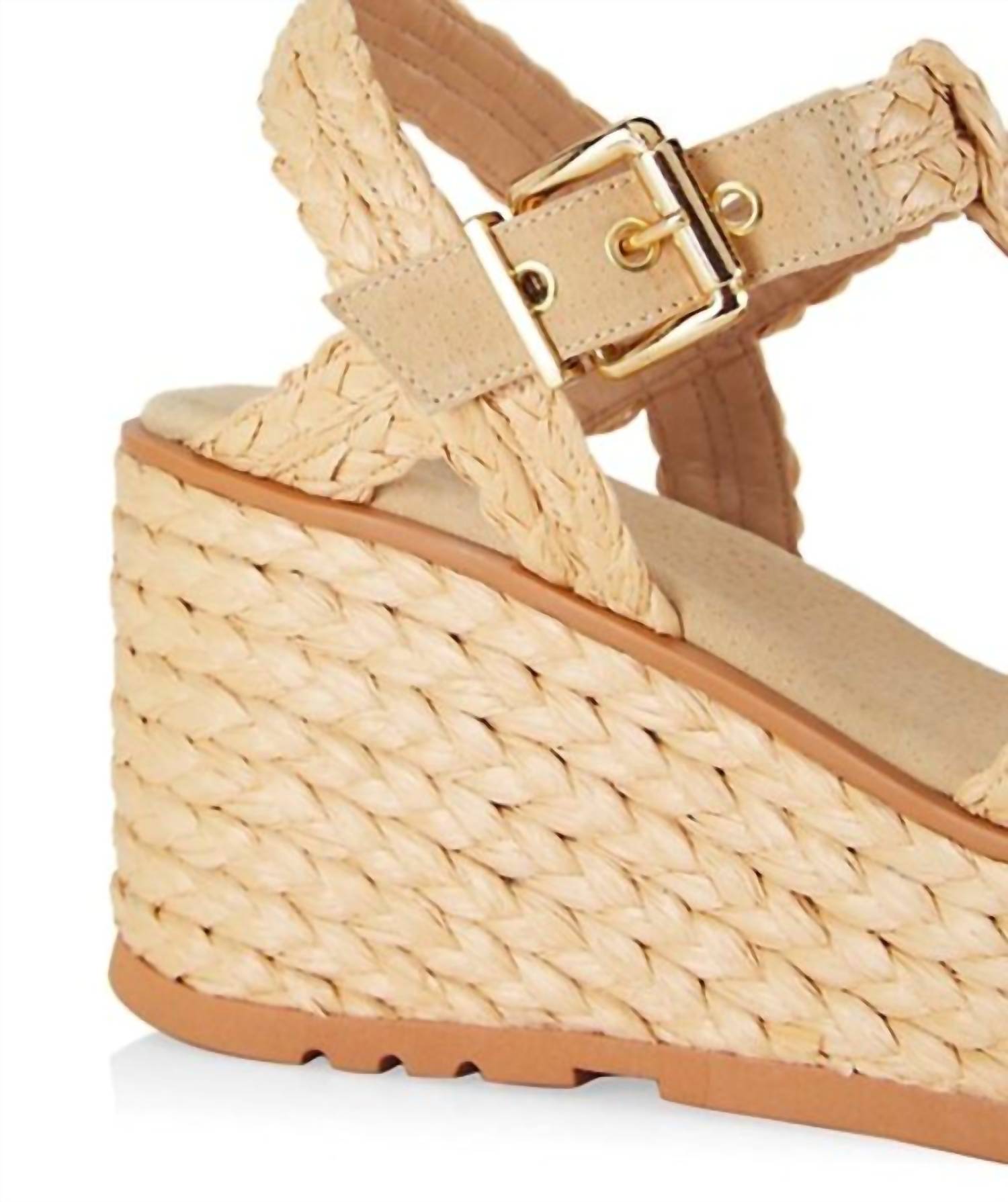Женские босоножки на танкетке Panna в цвете Light Nude SCHUTZ, Light Nude — фото 2