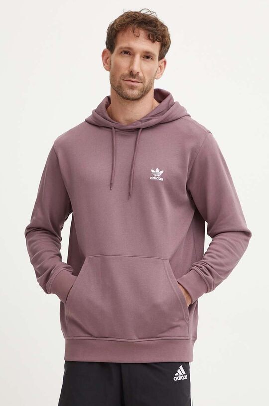

Хлопковая толстовка adidas Originals, фиолетовый