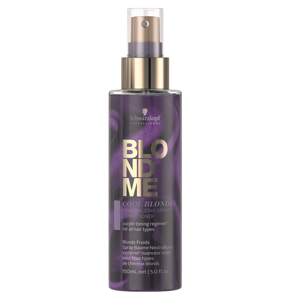 

Питательный спрей-кондиционер холодного тона для светлых волос blondme cool blondes neutralizing spray conditioner Schwarzkopf Professional, 150 мл