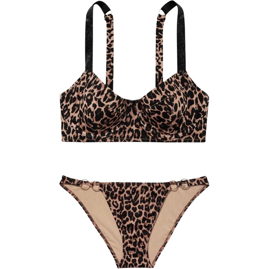

Victoria's Secret Купальник женский комплект леопардовый принт