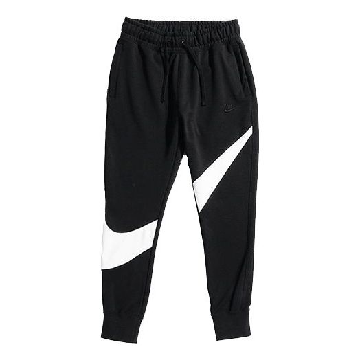 

Брюки big swoosh black white large sports pants black Nike, черный