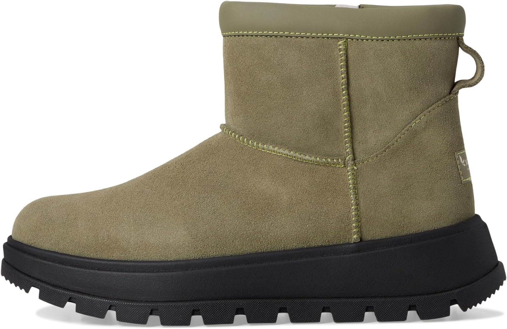 Женские ботинки Koolaburra by UGG Koola Mini замшевые на платформе, зеленый — фото 4