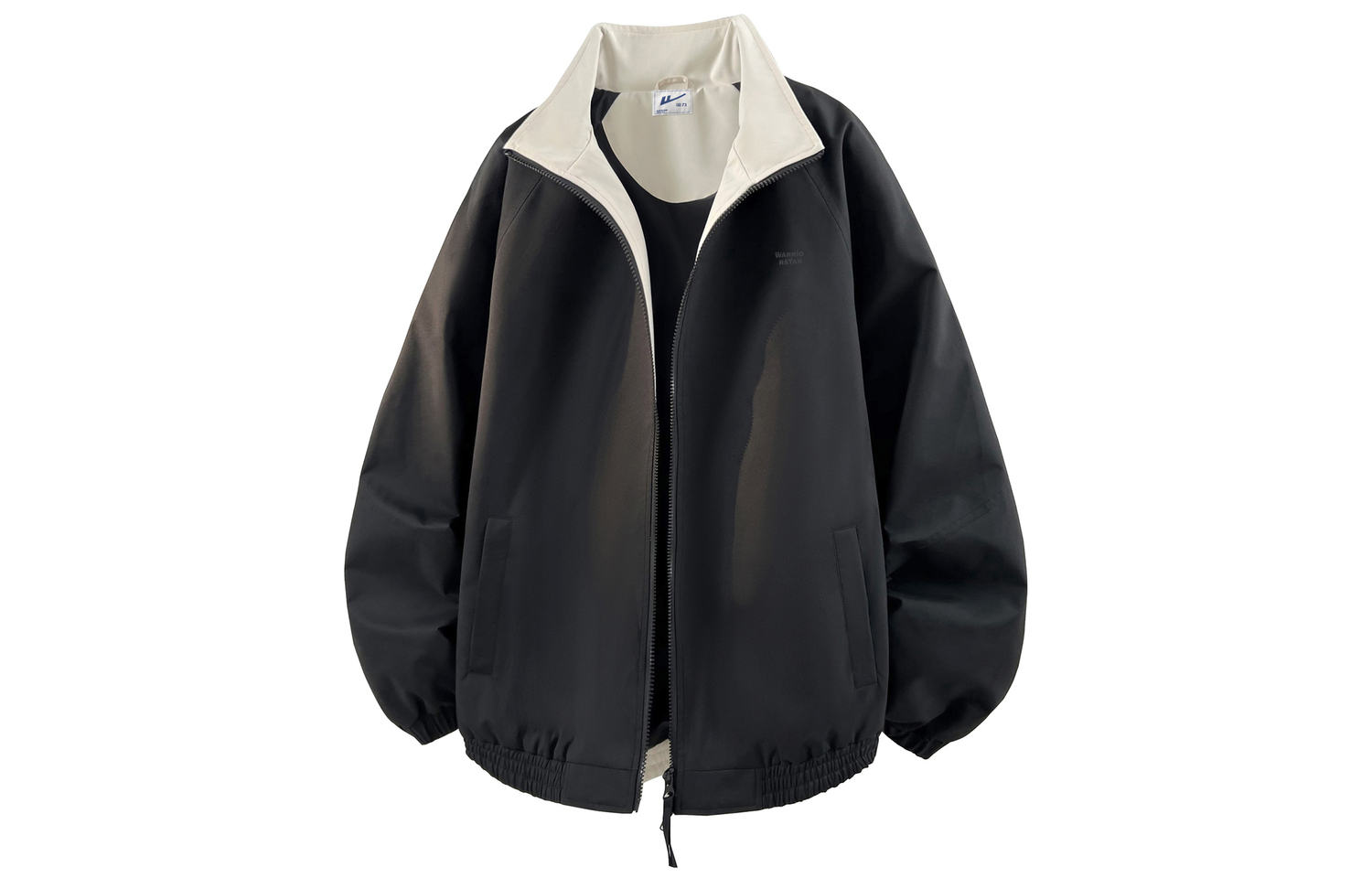 

WARRIOR Куртка Unisex из коллекции Huichao Riding The Wind, Black Stand Collar