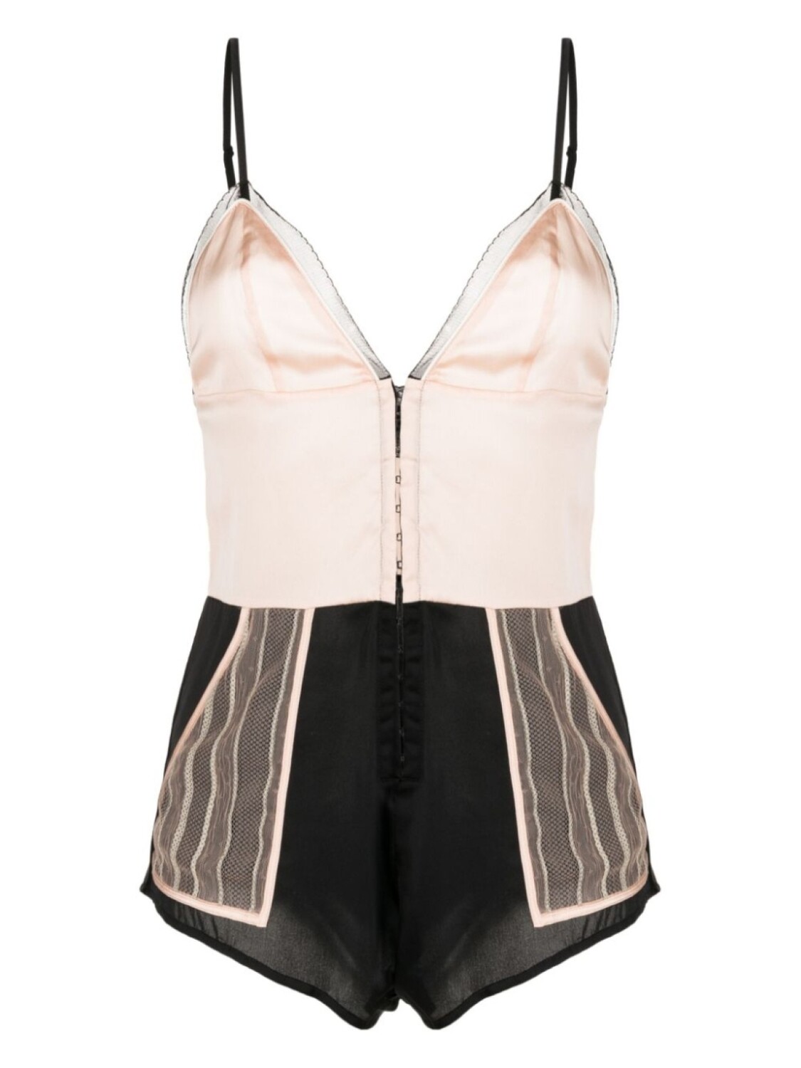 

Kiki de Montparnasse ромпер с кружевом, розовый