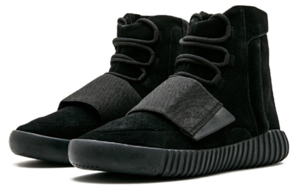 Кроссовки yeezy boost 750 'triple black' Adidas, мультиколор — фото 2