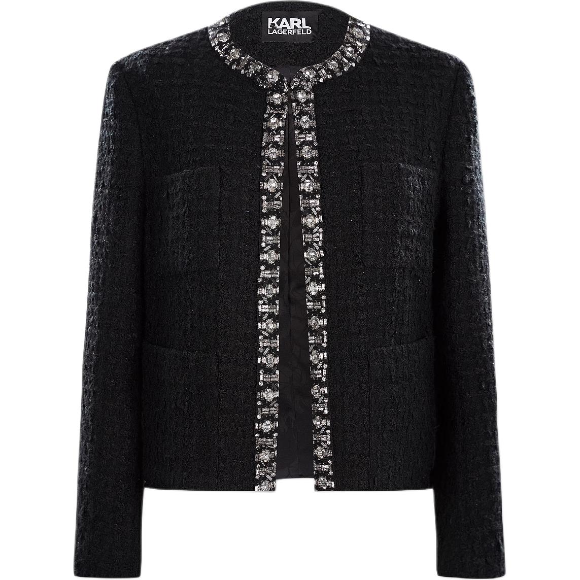 

KARL LAGERFELD / Karl Lagerfeld Jeans Куртка KARL LAGERFELD FW24 женская черная, Black