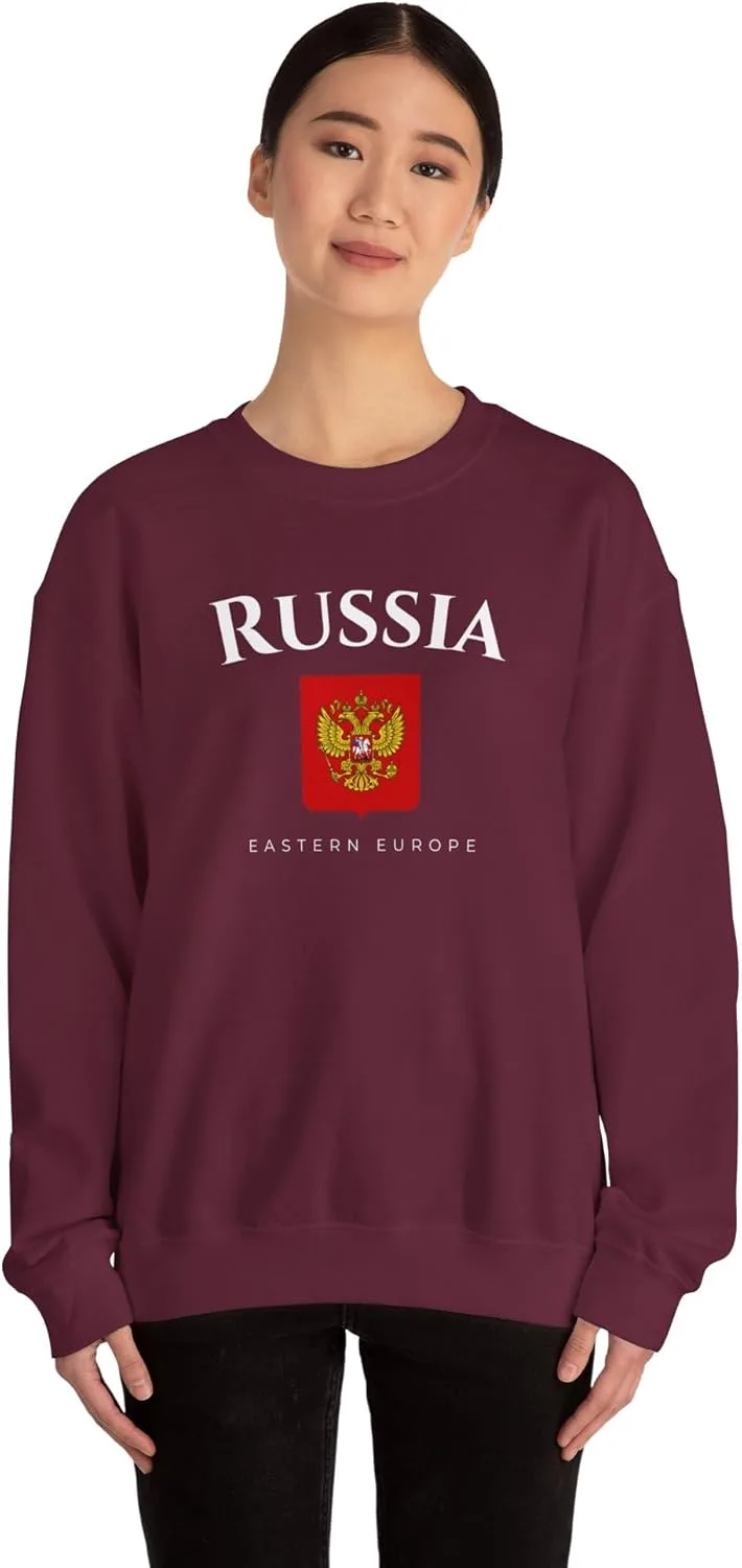 Толстовка Unisex Heavy Blend с принтом Россия — фото 4
