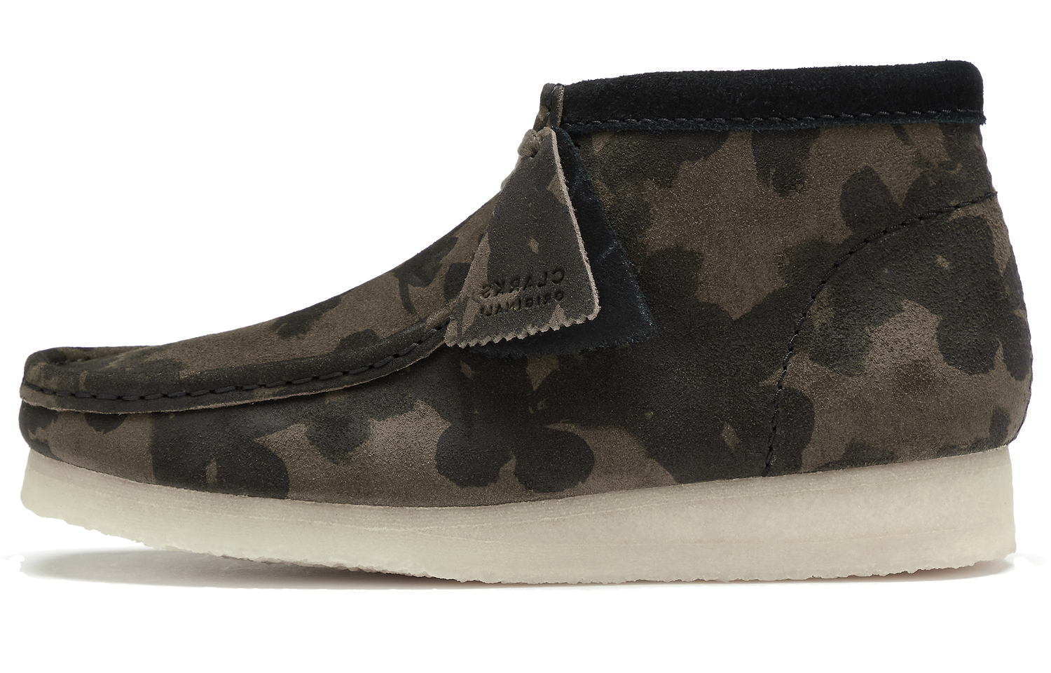 

Clarks Оригинальные противоскользящие износостойкие высокие повседневные туфли WALLABEE, мужские, коричневые