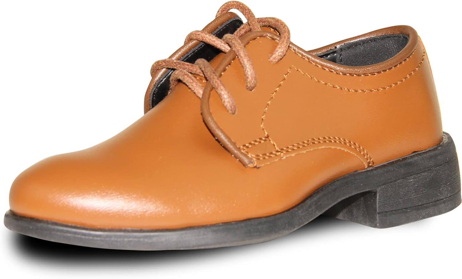 

Детские туфли VANGELO Boy Kid Dress Shoe Oxford на шнуровке, лоферы без шнурков, смокинговые туфли для выпускного, школьной формы, свадеб и официальных мероприятий, размеры от малышей до больших детей, светло-коричневый