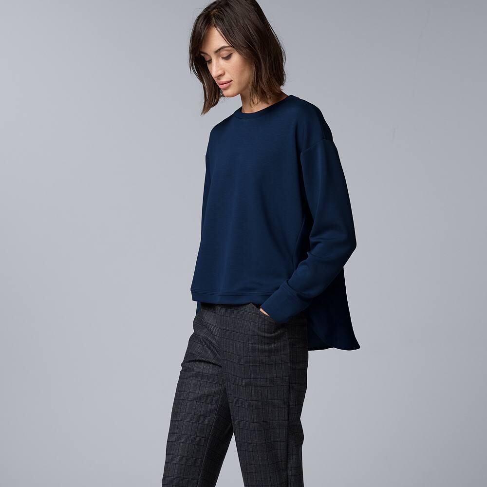 

Женский пуловер Simply Vera Vera Wang, смешанный пуловер, цвет Vera Navy