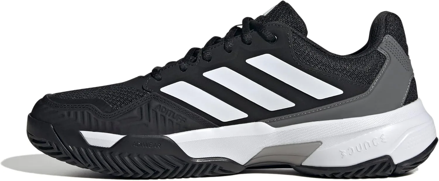 Мужские теннисные кроссовки Courtjam Control 3 adidas, белый