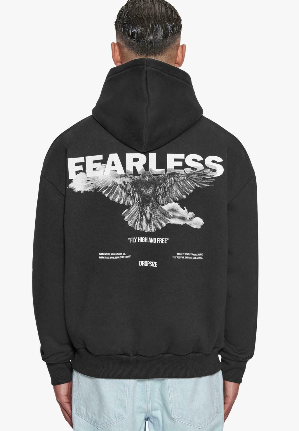 

Толстовка HEAVY FEARLESS Dropsize, цвет black
