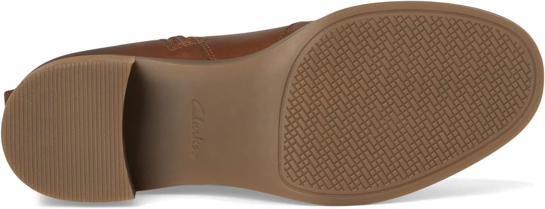 Ботильоны женские Clarks Lileigh Charm кожаные с острым носком, коричневый — фото 3