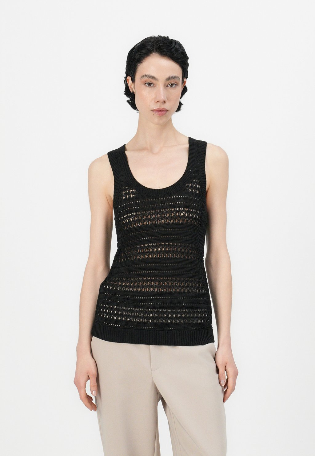 

Топ RACER BACK Tommy Hilfiger, черный