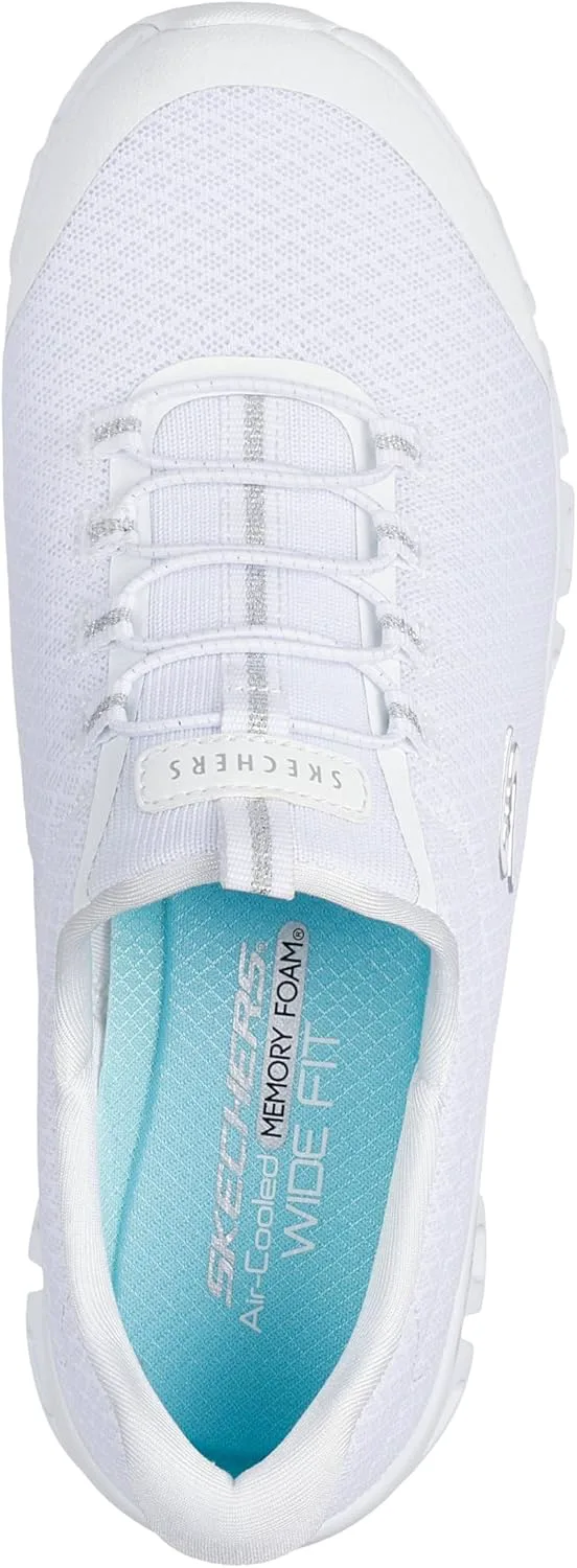 Кроссовки Glide-Step - Resilience Skechers Sport, белый/серебристый — фото 4