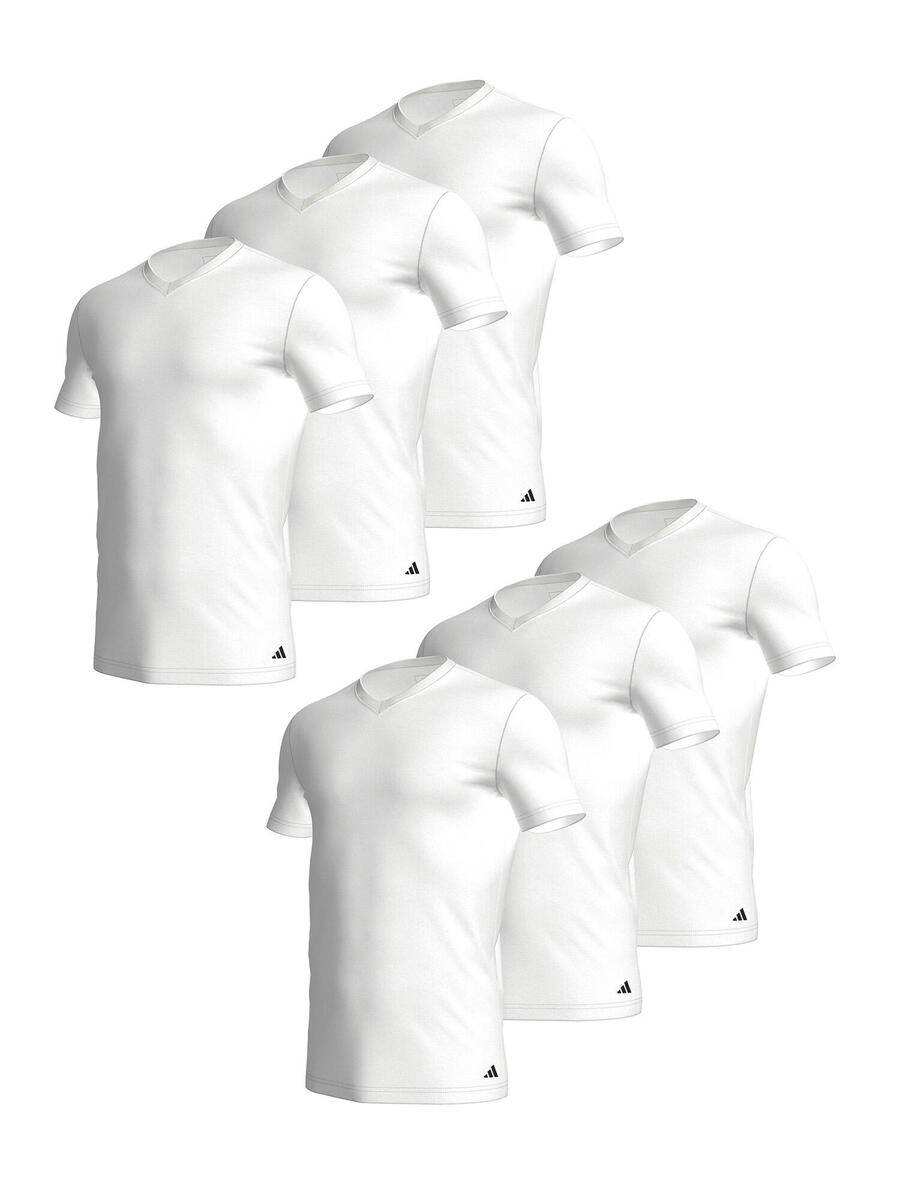 

ADIDAS Мужская дышащая тренировочная футболка - Active Core Cotton, белая