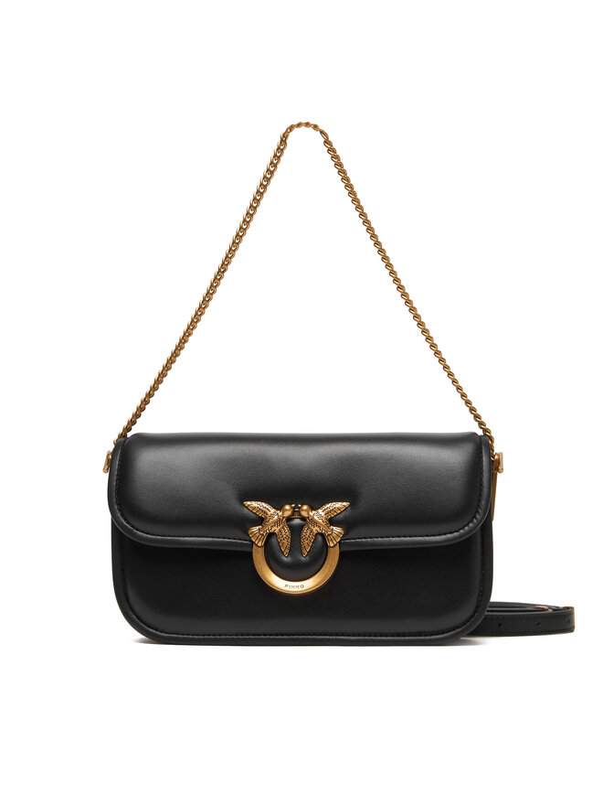 

Сумка PINKO Love Box Baguette Al 25-26 PLTT 105083 A26L, черный