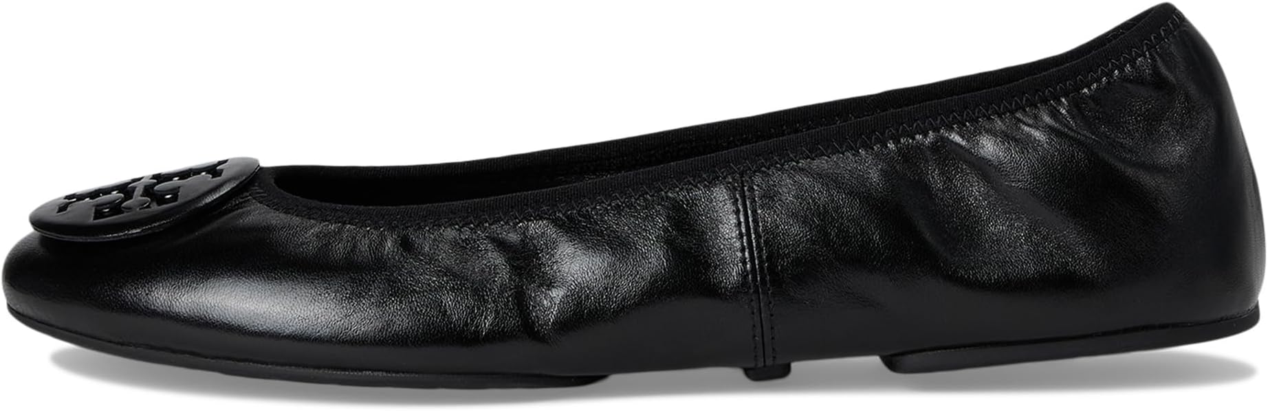 Балетки Tory Burch Reva Travel Ballet, цвет Perfect Black/Perfect Black — фото 4