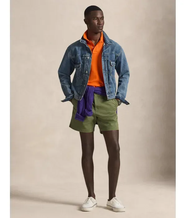 Полюс slim fit Polo Ralph Lauren, оранжевый — фото 2