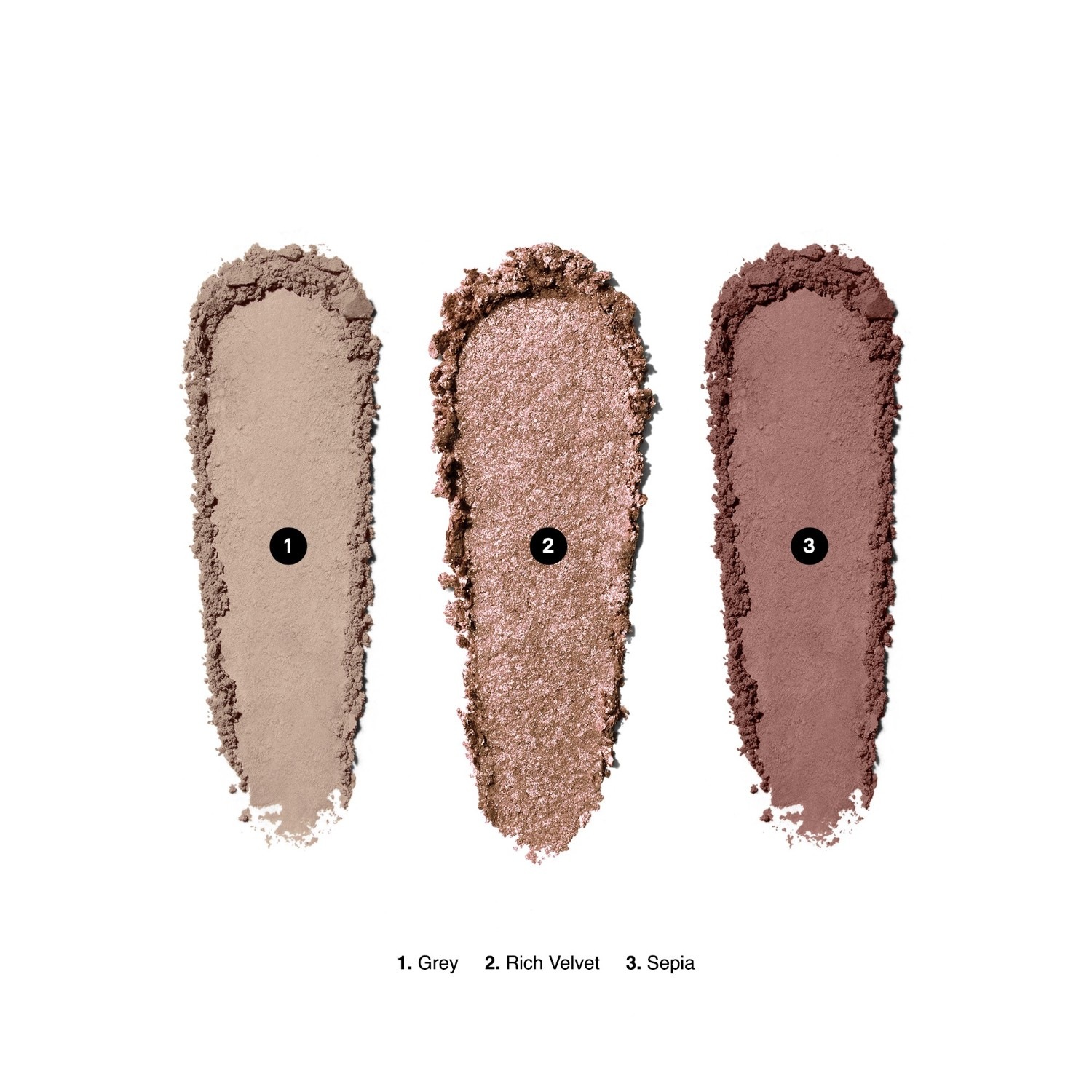 Тени для век essential eye shadow trio Bobbi Brown, smokey plum, вес 3.4 гр. — фото 3
