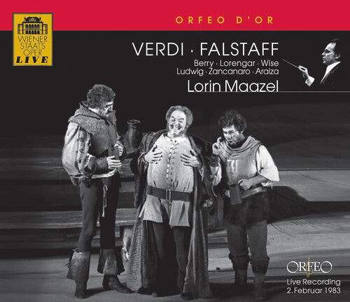 

CD диск Verdi / Berry / Zancanaro / Araiza / Maazel: Falstaff Commedia Lirica in Tre Atti