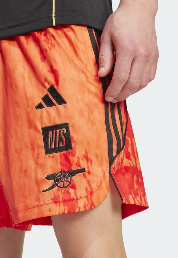 Arsenal fc x nts ubp shorts shorts Adidas Performance, Unity Orange/Active Red — фото 4