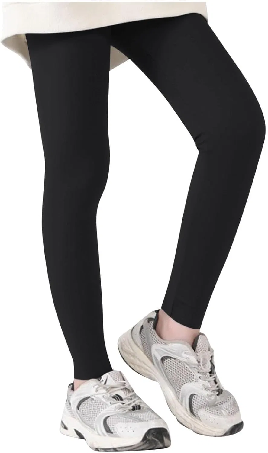 Леггинсы для девочек Athletic Performance, бренд Generic, черный