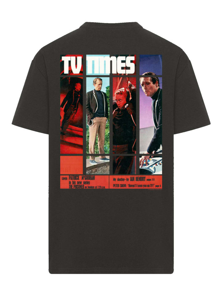 

Футболка большого размера с изображением Патрика Макгуэна из сериала Заключенный 1967 года, черная F4NT4STIC, Черный, Футболка большого размера с изображением Патрика Макгуэна из сериала Заключенный 1967 года, черная F4NT4STIC