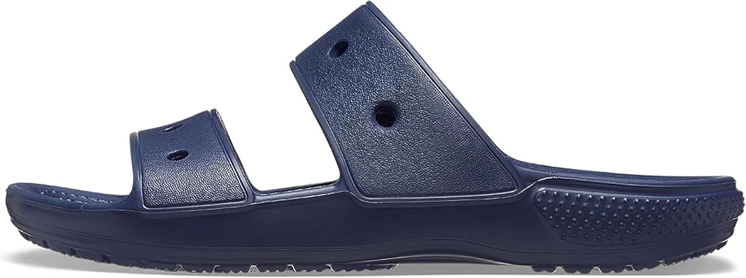 Классические сандалии Crocs унисекс, Navy Blue Mosaic Tile — фото 3