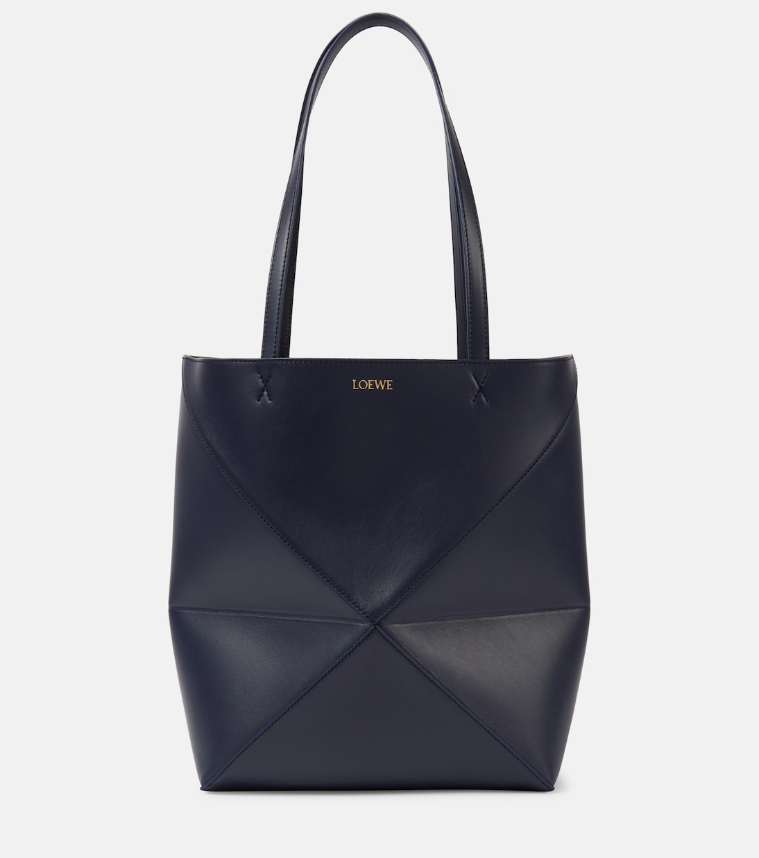 

Складная кожаная сумка-пазл Fold Loewe, Abyss Blue