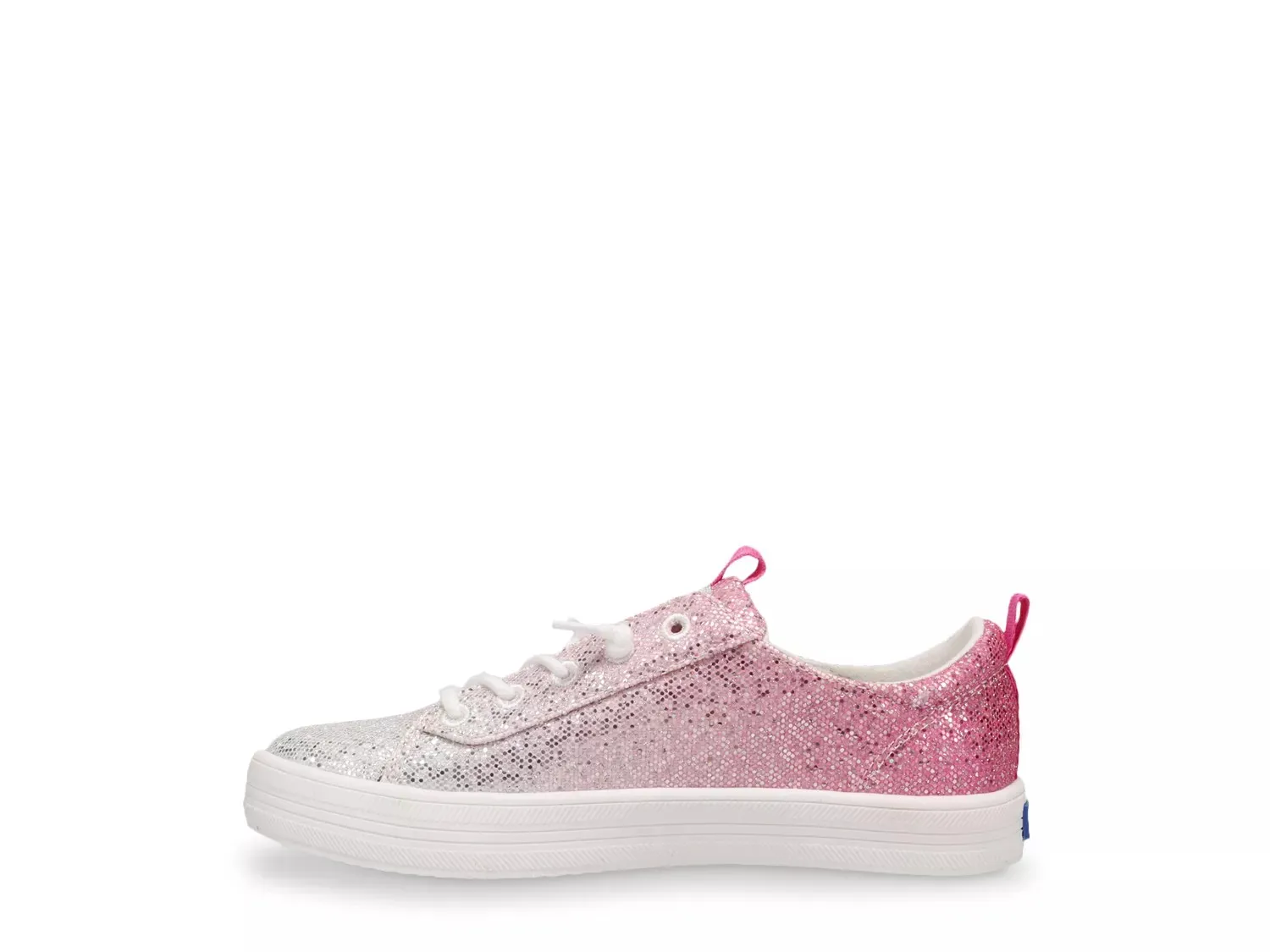 Кеды Keds Kara Slip-On - детские, розовые/серебристые — фото 4
