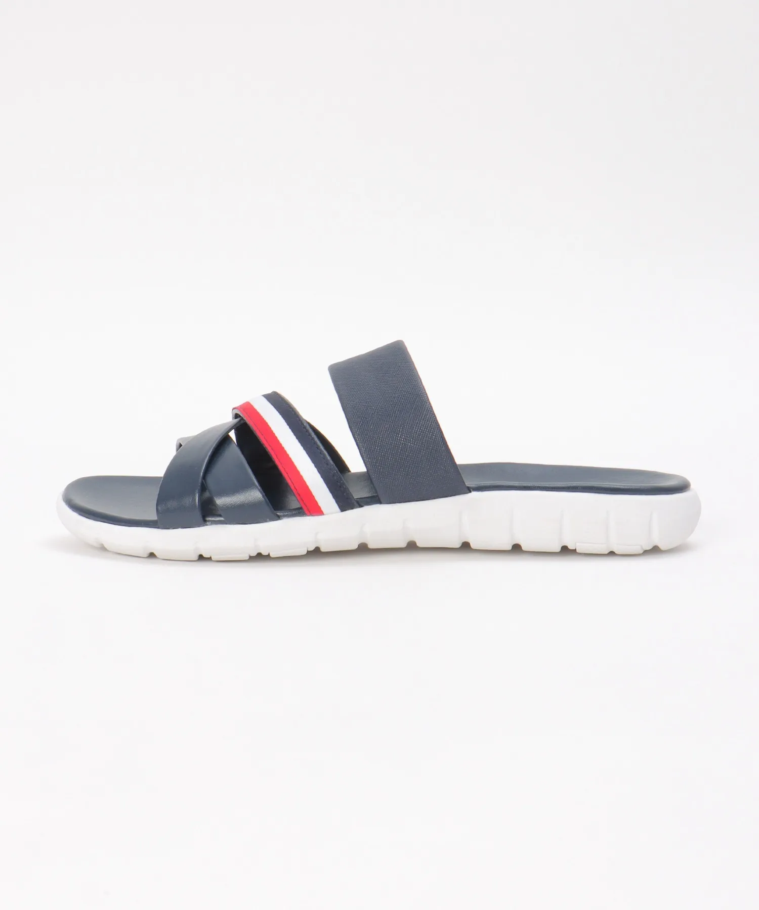 Мужские сандалии с перекрестными ремешками и мягкой подошвой ikka Comfort Sandal черные — фото 3