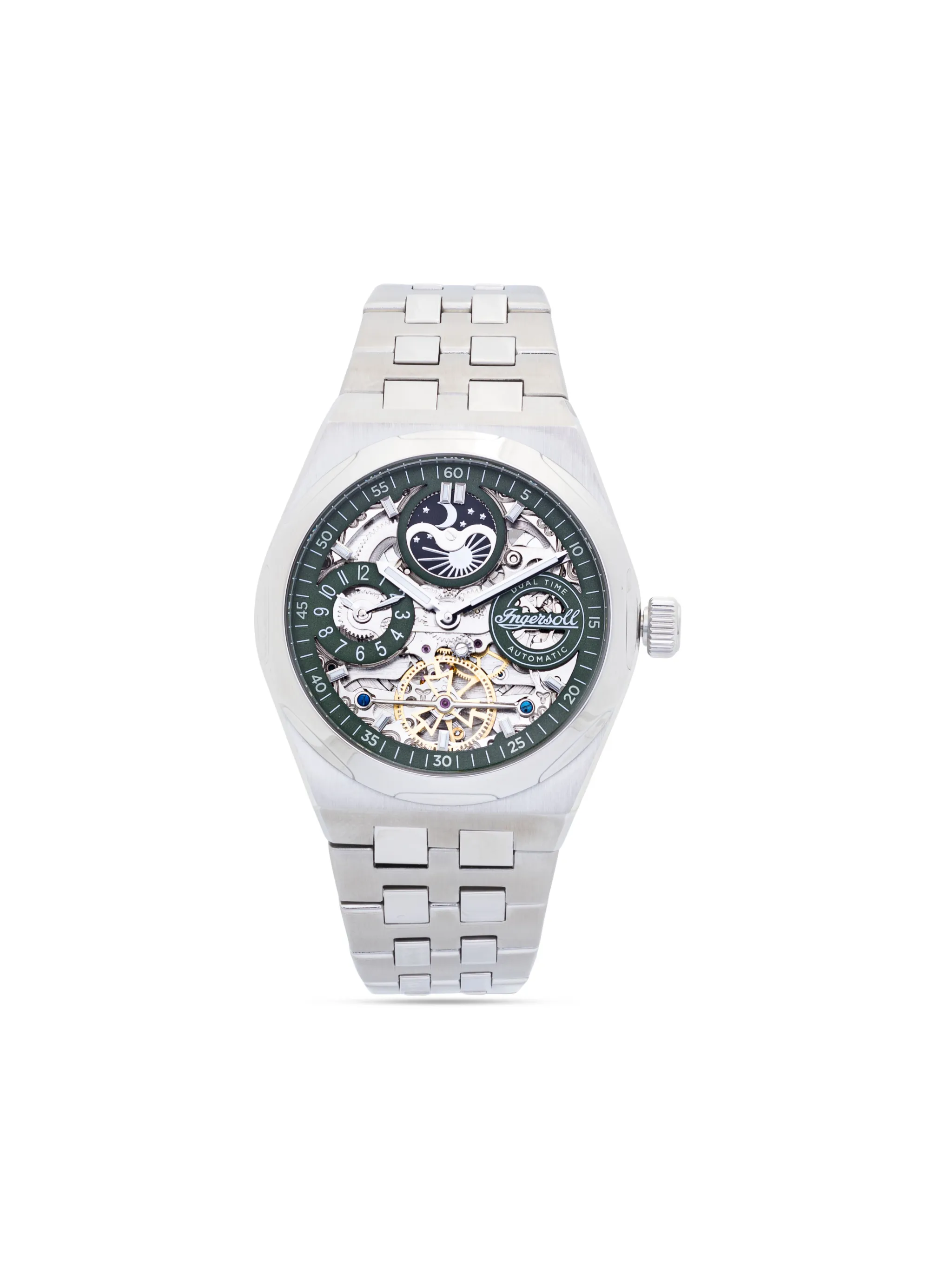 

Наручные часы The Broadway 43 мм Ingersoll Watches, зеленый