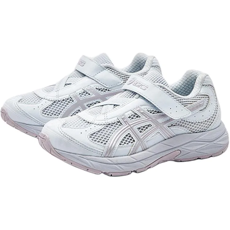 ASICS Contend Breathable Support Low top детские кроссовки Gray White Kids' — фото 3