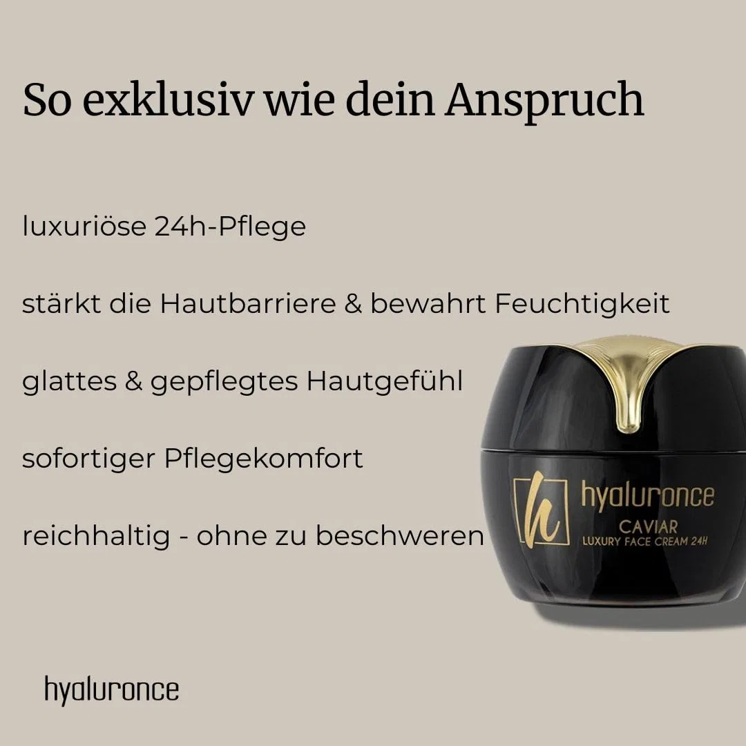 Крем для лица Hyaluronce — Роскошный с икрой 24h, 50 мл — фото 3