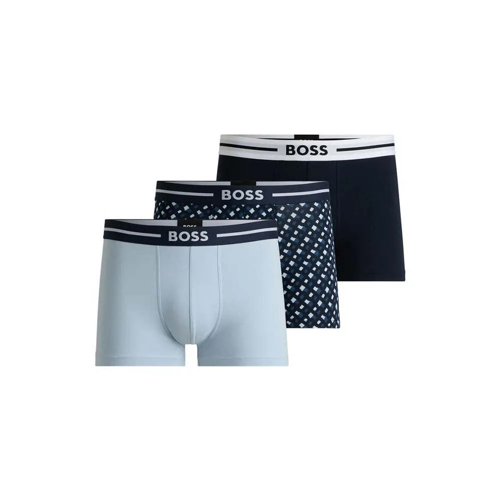 

Боксеры 3 шт BOSS Bold Design 10267399, синий