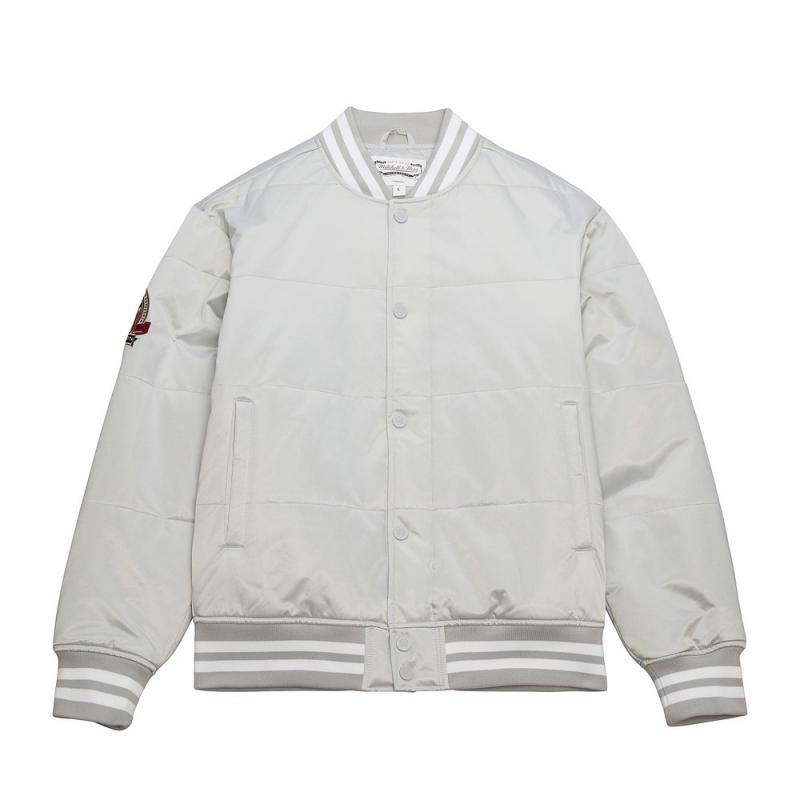 

Mitchell Ness Куртка Mitchell & Ness BRANDED ENERGY мужская светло-серая, Light Gray