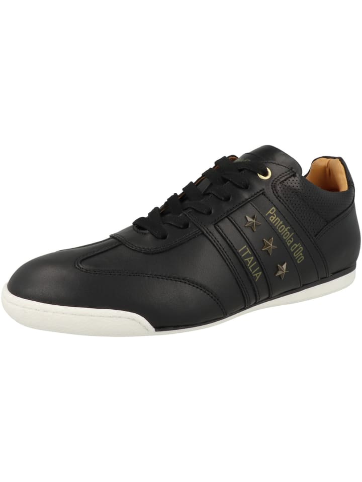 Низкие кроссовки Imola Classic Uomo черного цвета Pantofola D'Oro — фото 4