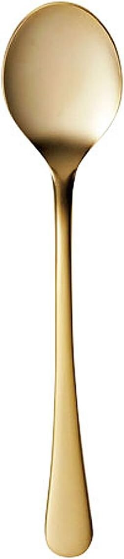 

Ложка десертная Sato Metal Kogyo SALUS Elegante, золото, производство Япония, Dessert Spoon