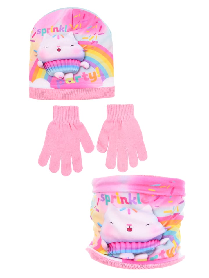 

Шапка Gabby's Dollhouse, розовый