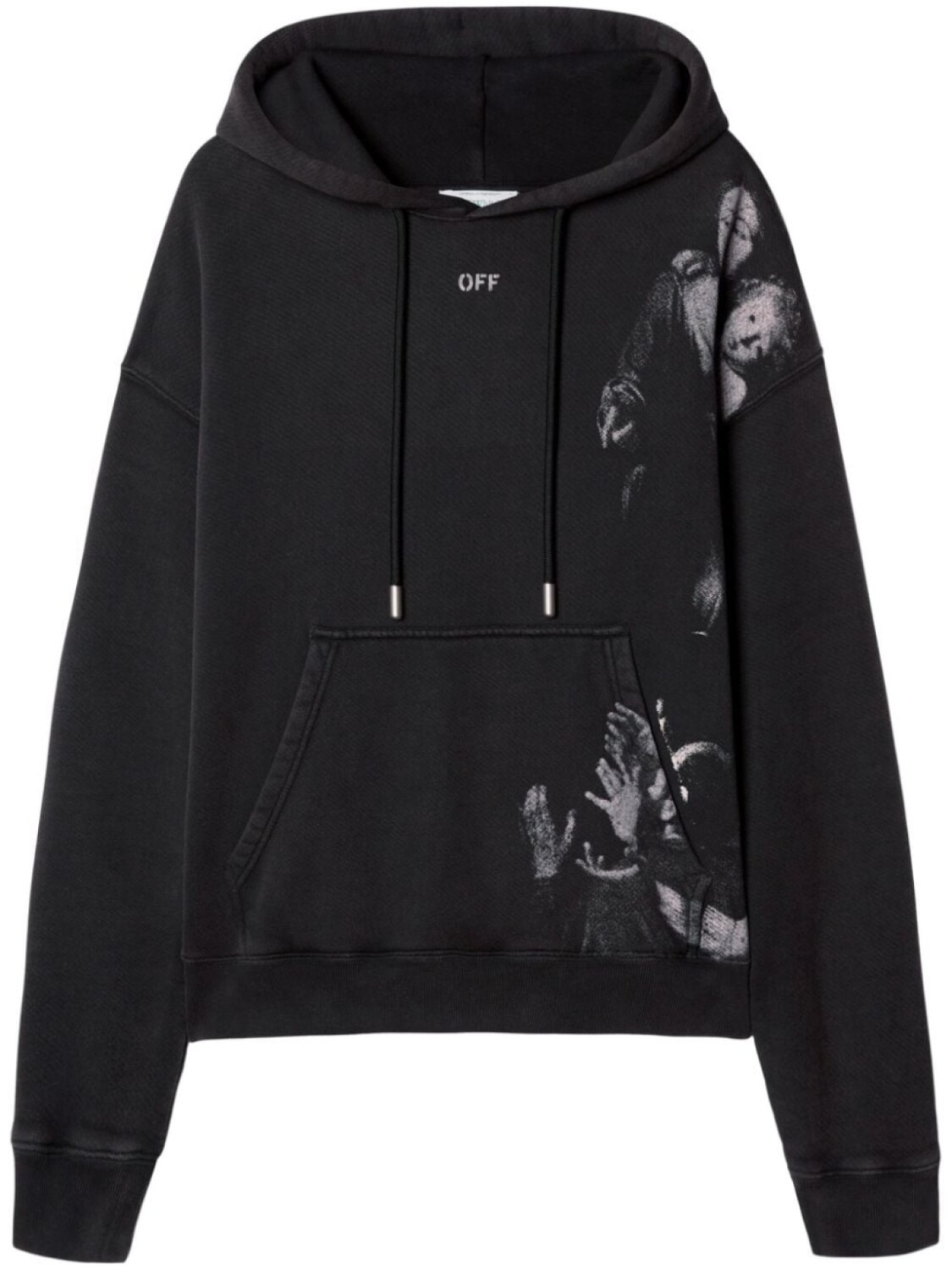 

Off-White худи Blurred Mary, черный