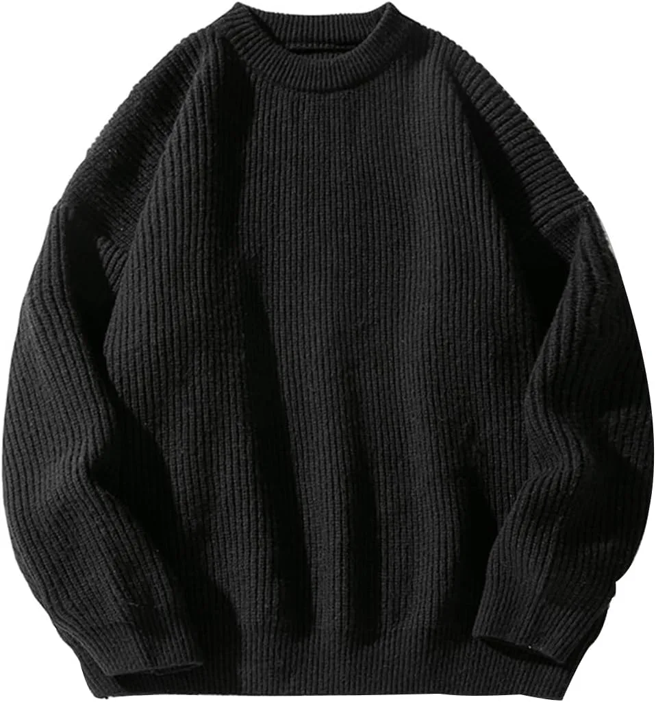 

Мужской оверсайз свитер Unisex с косой вязкой Laixton