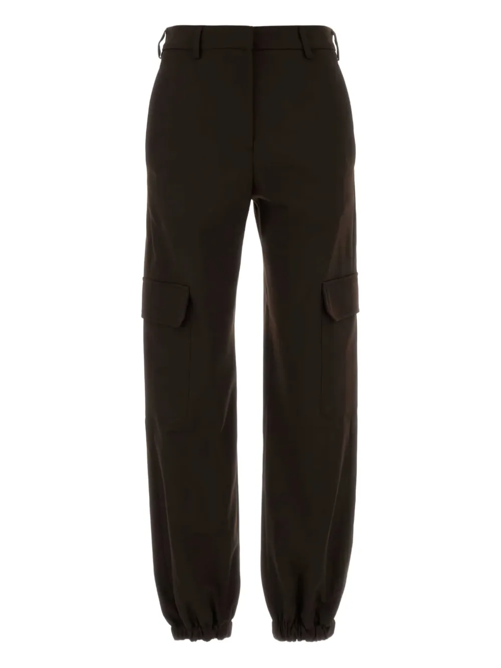 

Карго-брюки из шерстяной смеси PT Torino, коричневый