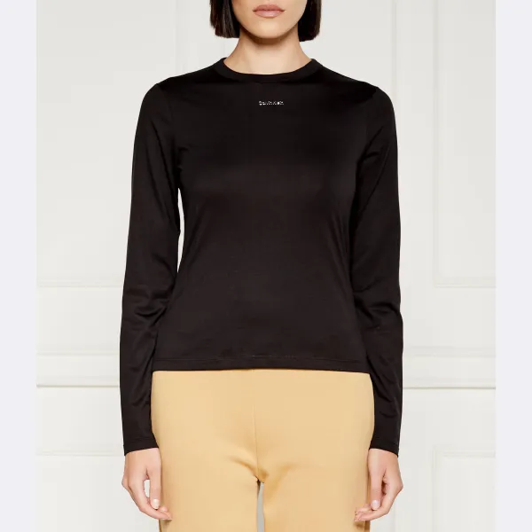 

Узкая блузка Calvin Klein, черный