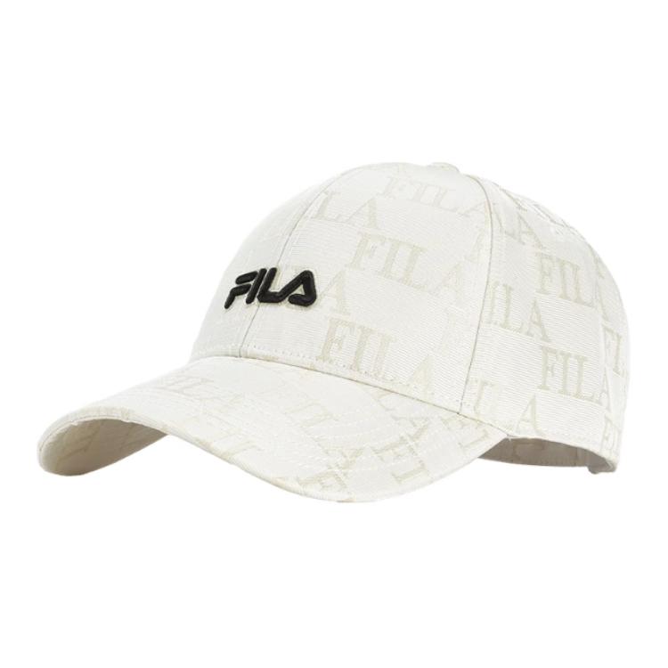 

FILA Бейсболка из полиэстера и хлопка унисекс белого облачного цвета, Cloud White Color