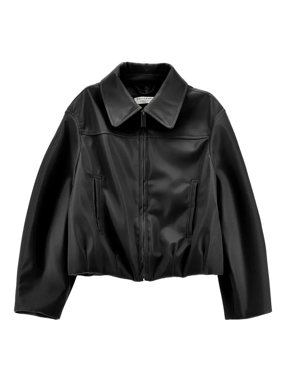 Куртка на молнии Philosophy Di Lorenzo Serafini Kids, черный