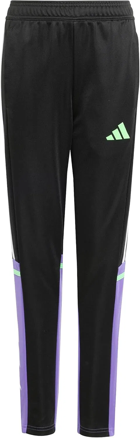Тренировочные штаны Adidas F50 для мальчиков, Black/Purple Rush — фото 2