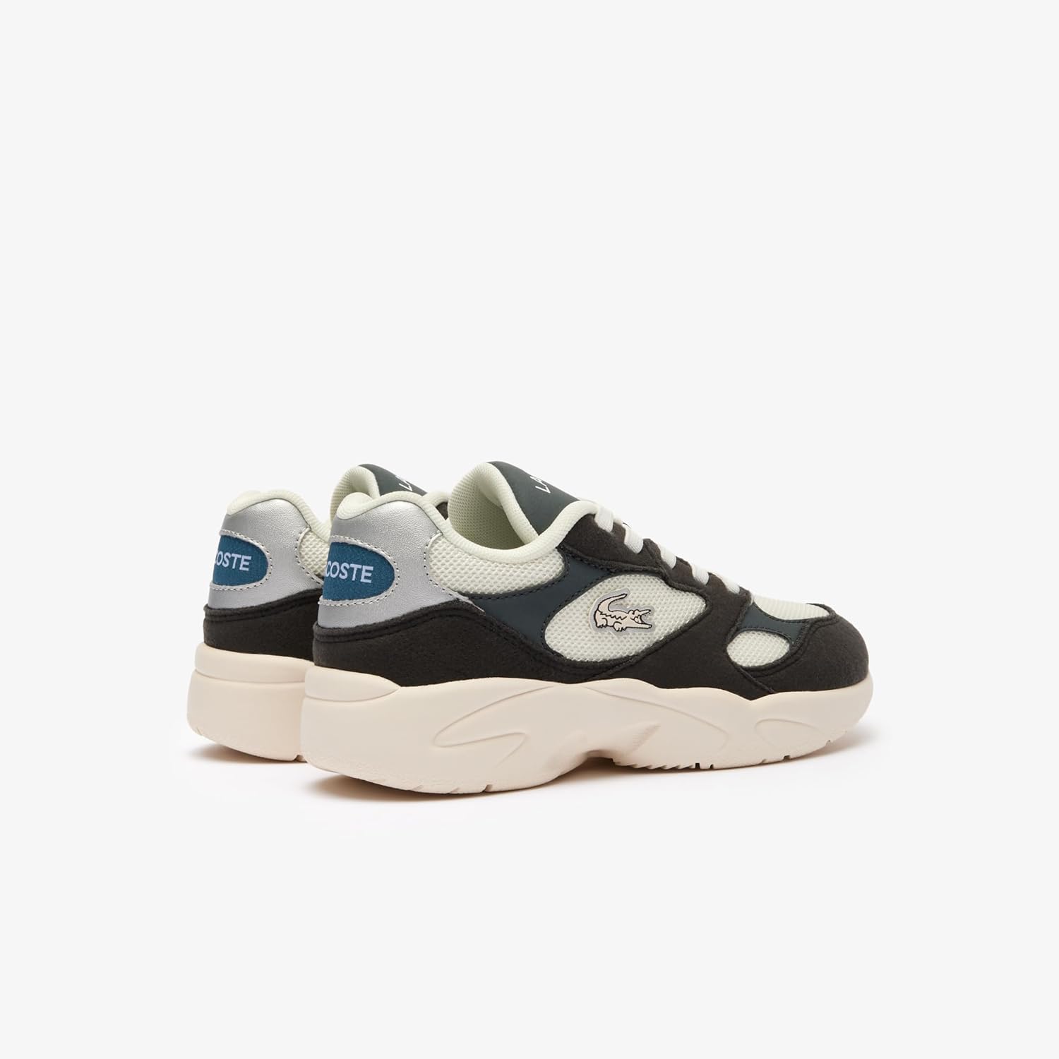 Кроссовки Lacoste для детей и подростков, унисекс, модель Storm, Dark Baobab/Dark Baobab/Mother of Pearl — фото 2