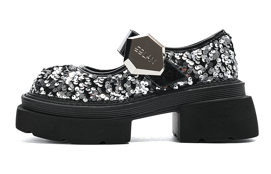 Лоферы женские Silver EBLAN