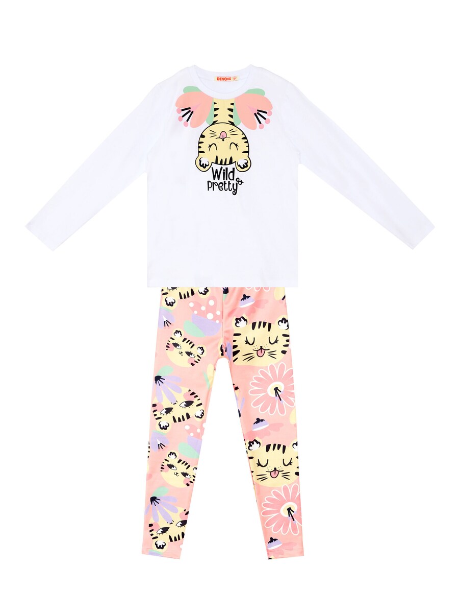 

Спортивный костюм Denokids Fancy Leo, цвет Apricot